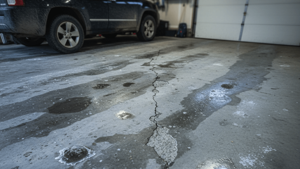Michigan garage floor