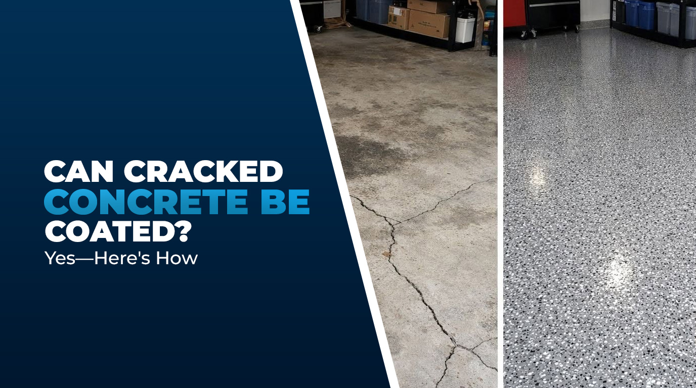 Can Cracked Concrete Be Coated? Yes—Here's How